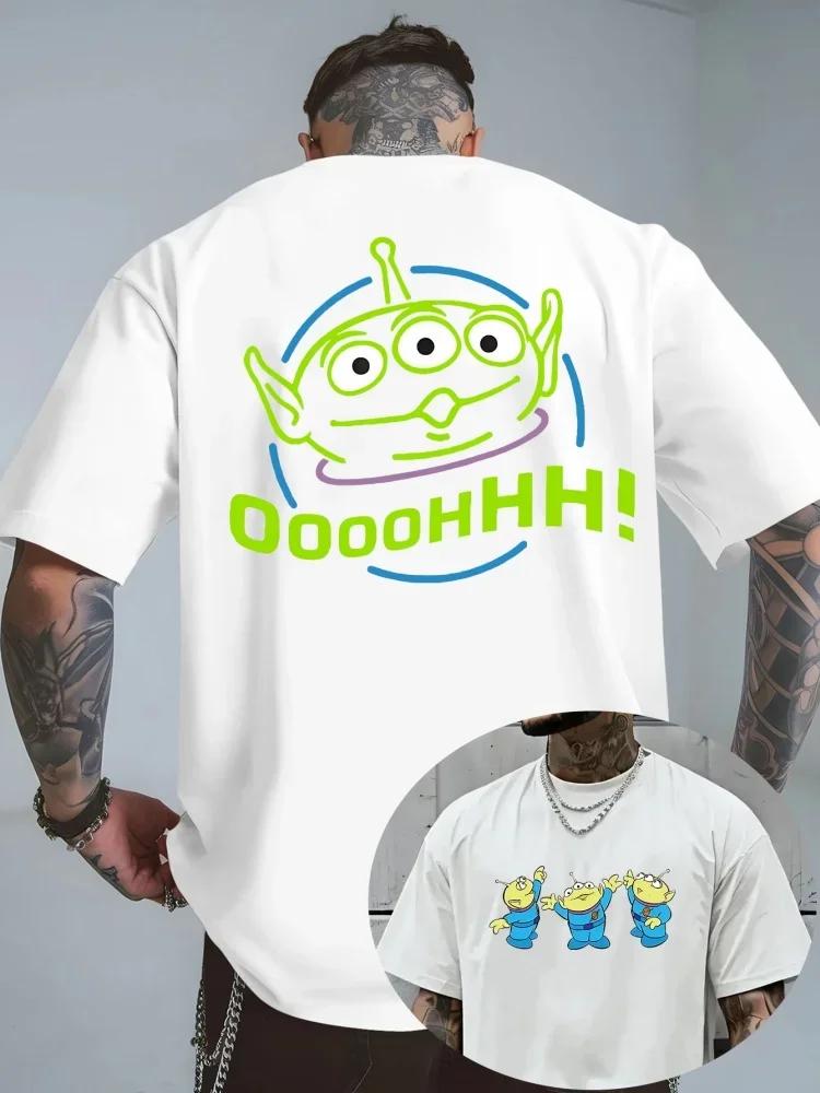 T-shirt imprimé Alien du film d'animation Disney Toy Story 2026, nouvelle tendance estivale pour hom