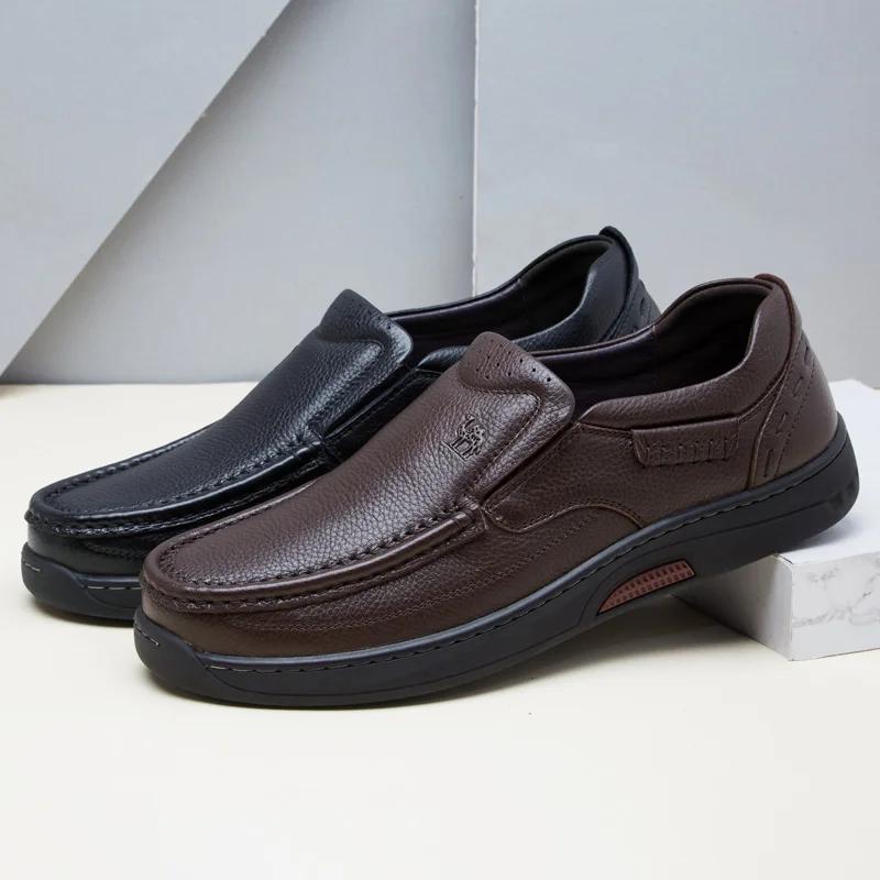 GOLDEN CAMEL mocassins chaussures pour hommes Design d'affaires formel chaussure de luxe homme décon