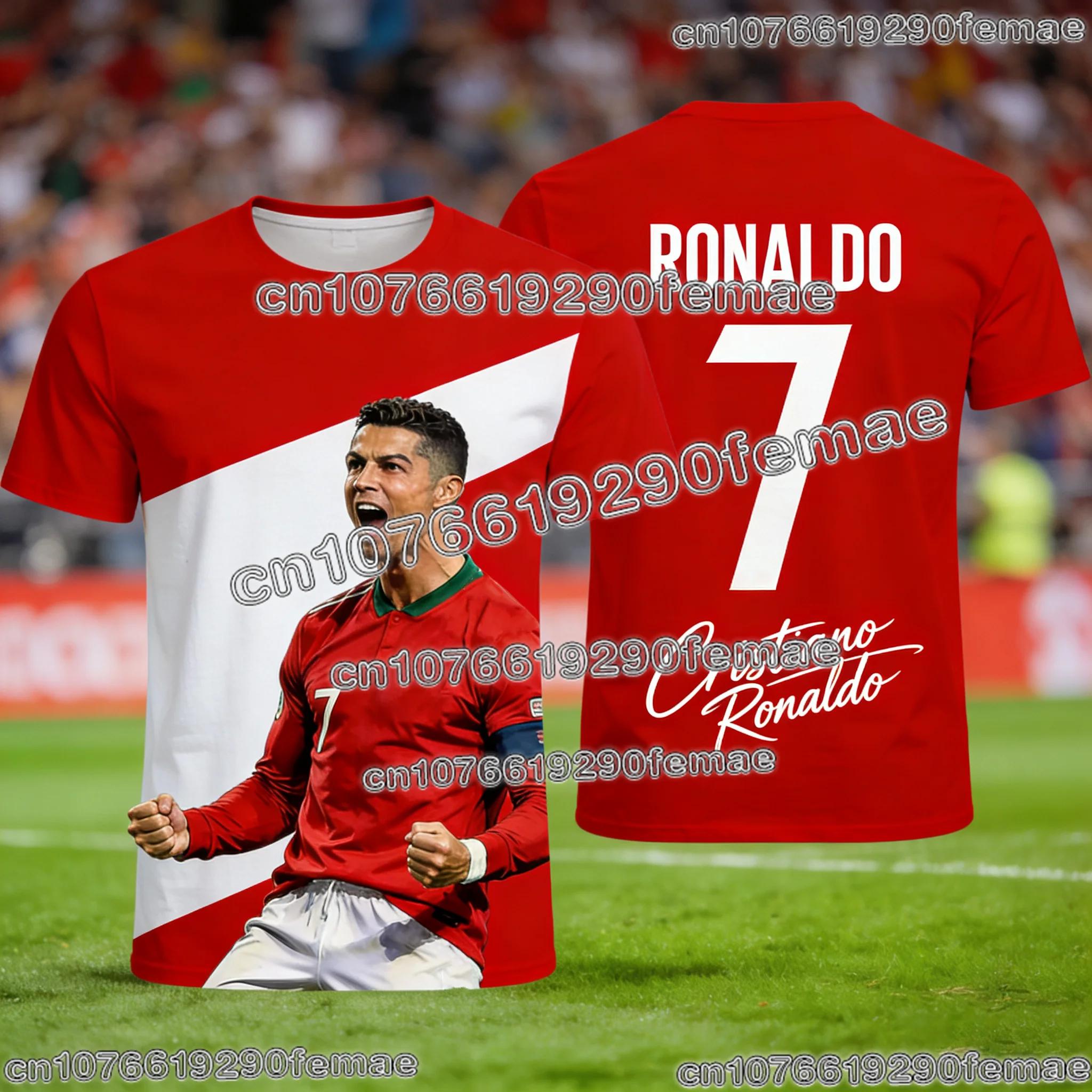 2026 Ronaldo # Maillot de football 7 Fan Edition pour adultes et enfants, chemise d'entraînement de 