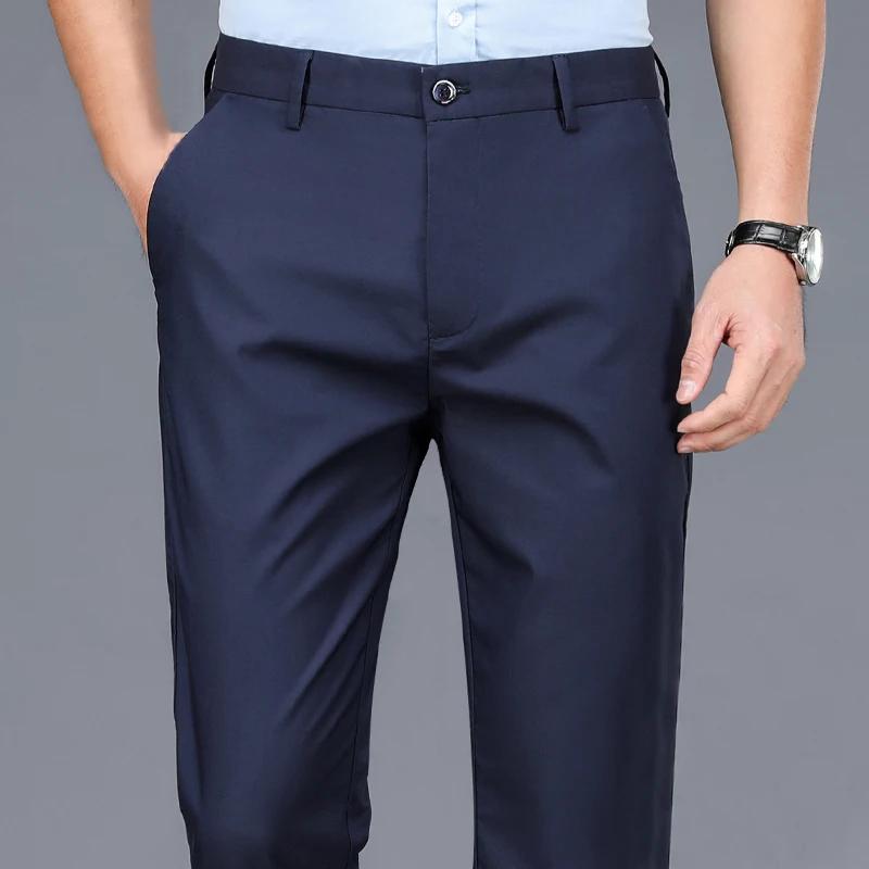 Pantalon décontracté intelligent pour hommes, extensible, sport, séchage rapide, pleine longueur, dr
