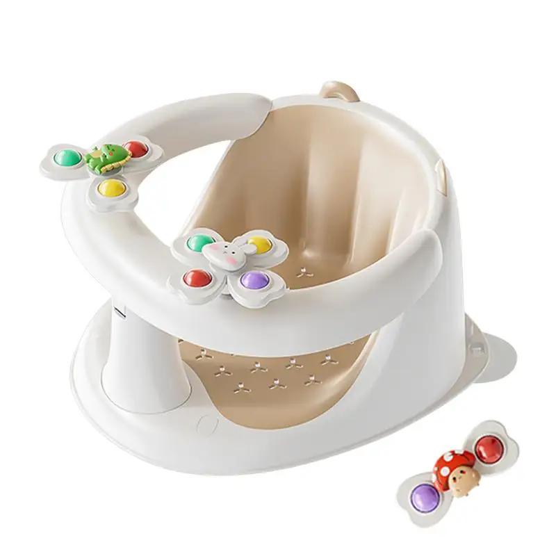 Sièges de bain pour bébés assis, chaise de bain pour tout-petits, siège de bain antidérapant avec jo