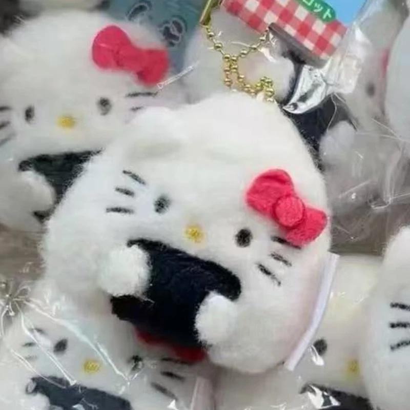 1 pièces rouleau de riz et de légumes Sushi pendentif en peluche chat poupée pendentif sac accessoir