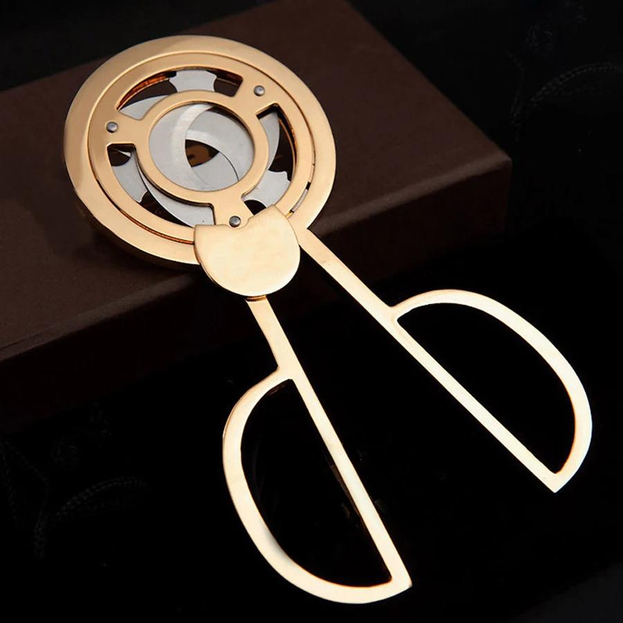 Lover des flammes Cuba coupe-cigare Guillotine perforateur ciseaux couteau acier inoxydable 3 lames 