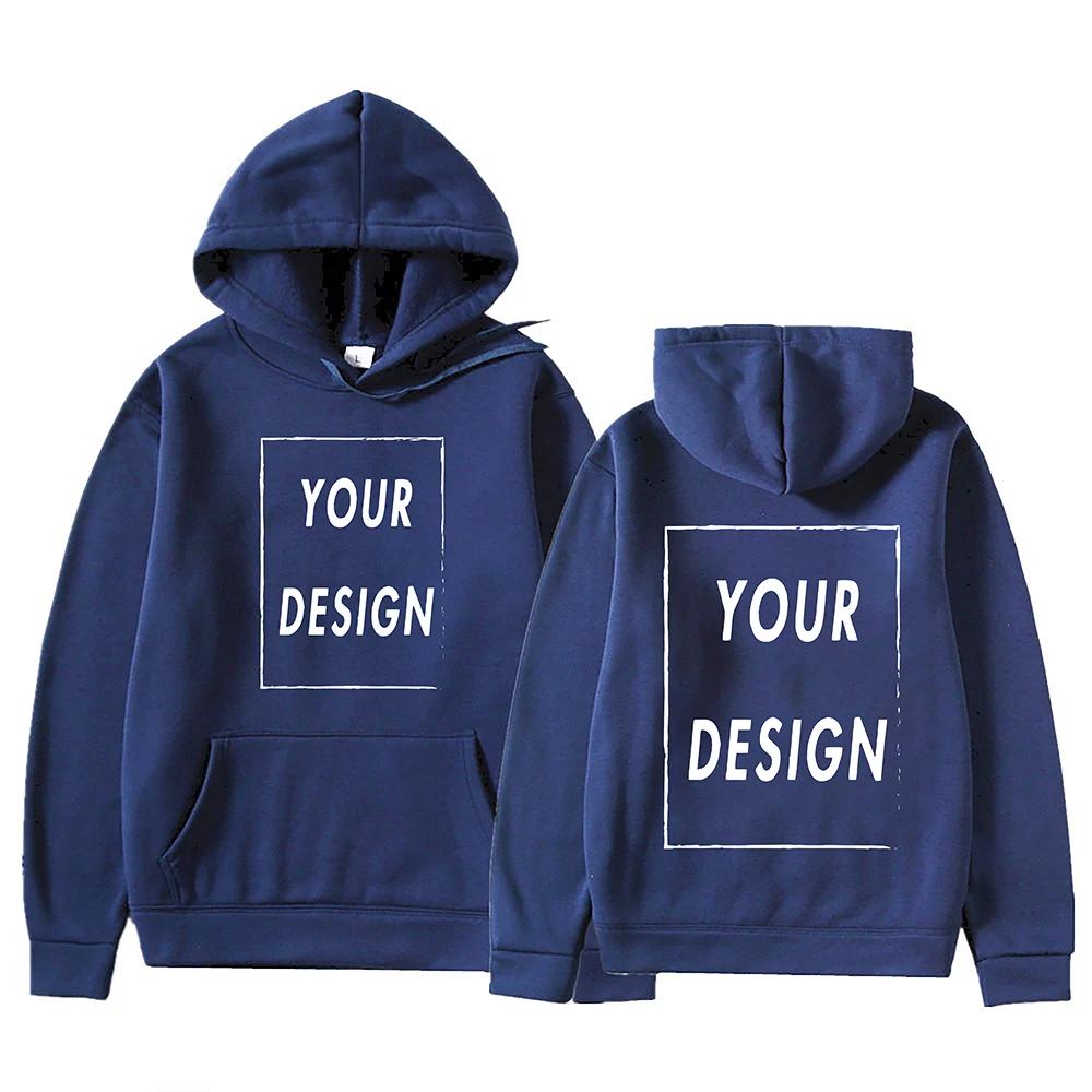 Votre propre Design marque Logo/image personnalisée partout hommes femmes sweat à capuche bricolage 