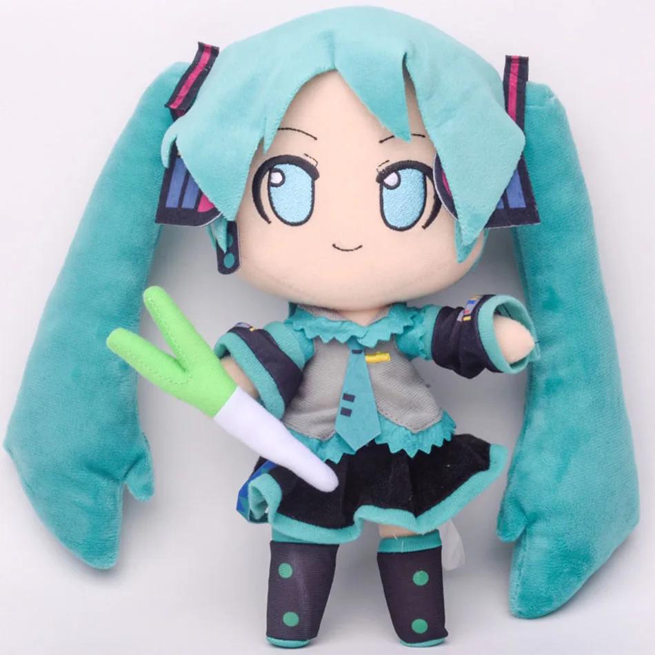 20-29 cm Hatsune Miku Kawaii Q Version Fufu Figure en peluche poupée Anime périphérique en peluche j