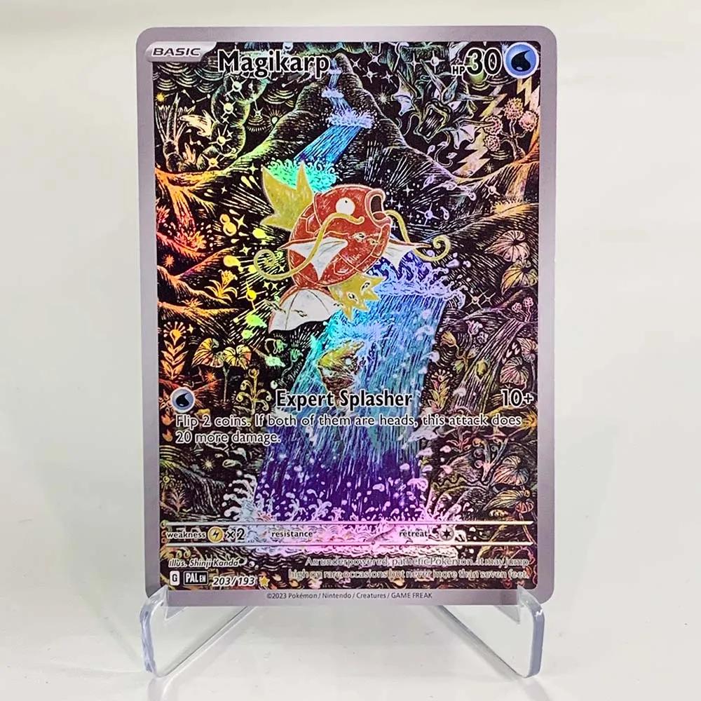 Carte de Collection de spécialisillustration Pokemon Umbreon ex, cartes classiques Rares Anime Magik
