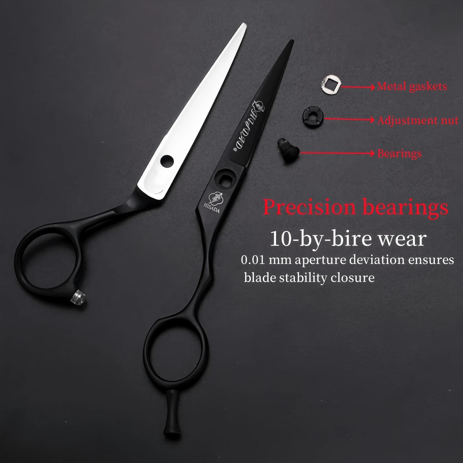 HISADA ciseaux de coiffeur 5.5 pouces ciseaux de coiffure professionnels japonais à la main VG10 mat