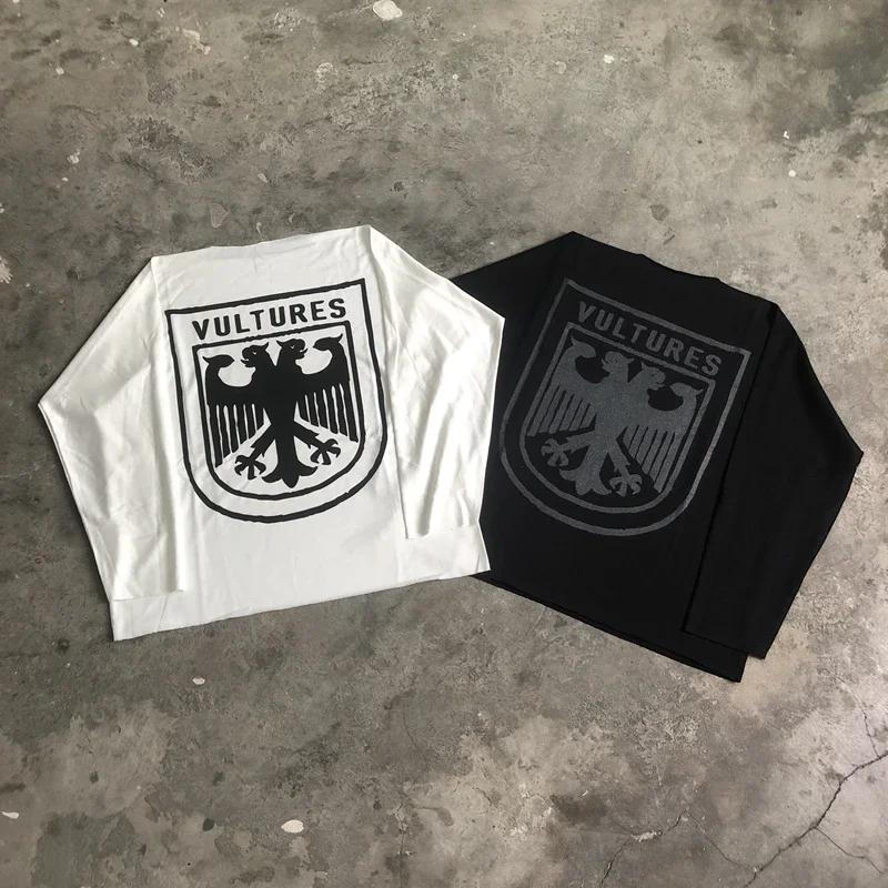 T-shirt imprimé pour homme, streetwear décontracté, coton, WhatsApp DA Kanye West, MICHAEL YE 1:1, Y
