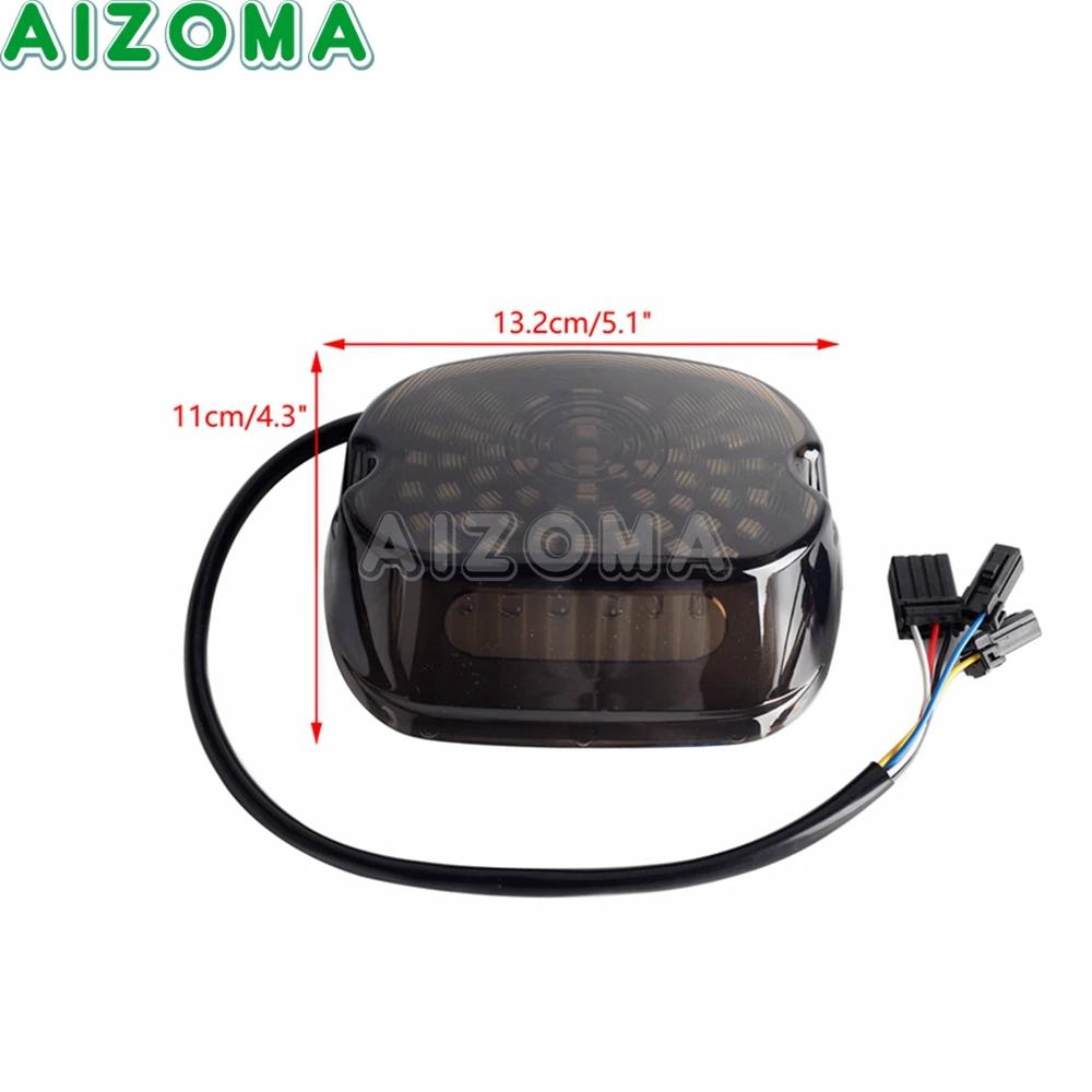 Feu arrière LED clignotant feu arrière de frein pour Harley Dyna Sportster Softail FLST FXST FXDX/T 