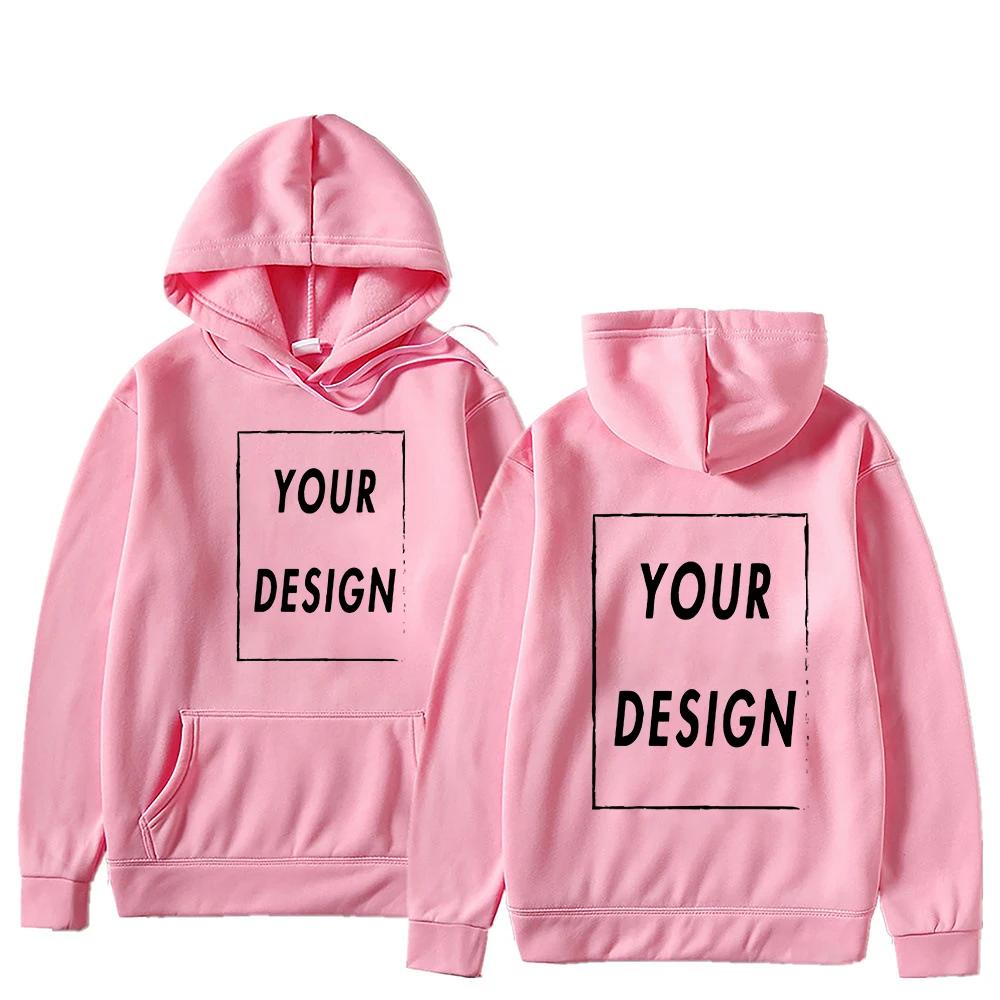 Votre propre Design marque Logo/image personnalisée partout hommes femmes sweat à capuche bricolage 