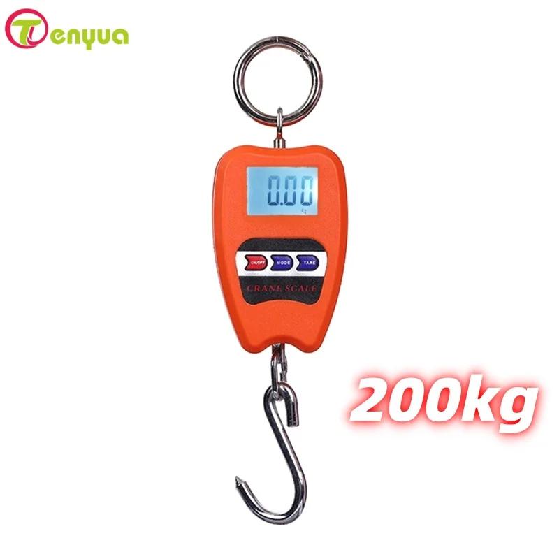 Balance suspendue numérique avec capteur de précision, 200 kg/441 lb, pour la chasse au poisson, les
