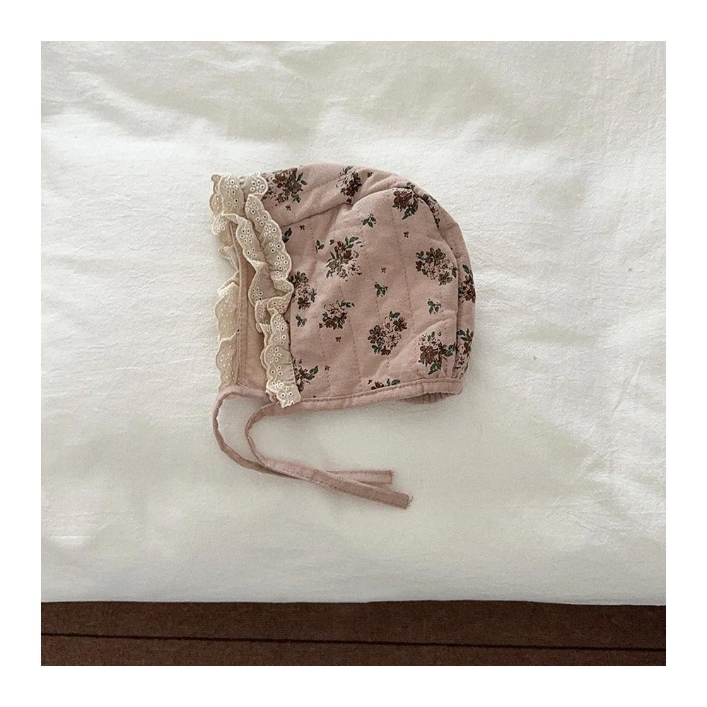 Chapeau d'hiver enfants MILANCEL mignon floral dentelle - Protection oreilles 8 couleurs filles - Casquette palais