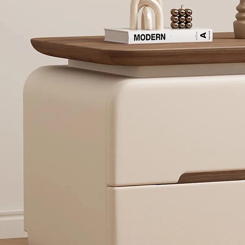 Table De nuit européenne élégante, rangement Simple et tendance, Table De nuit De luxe mignonne avec