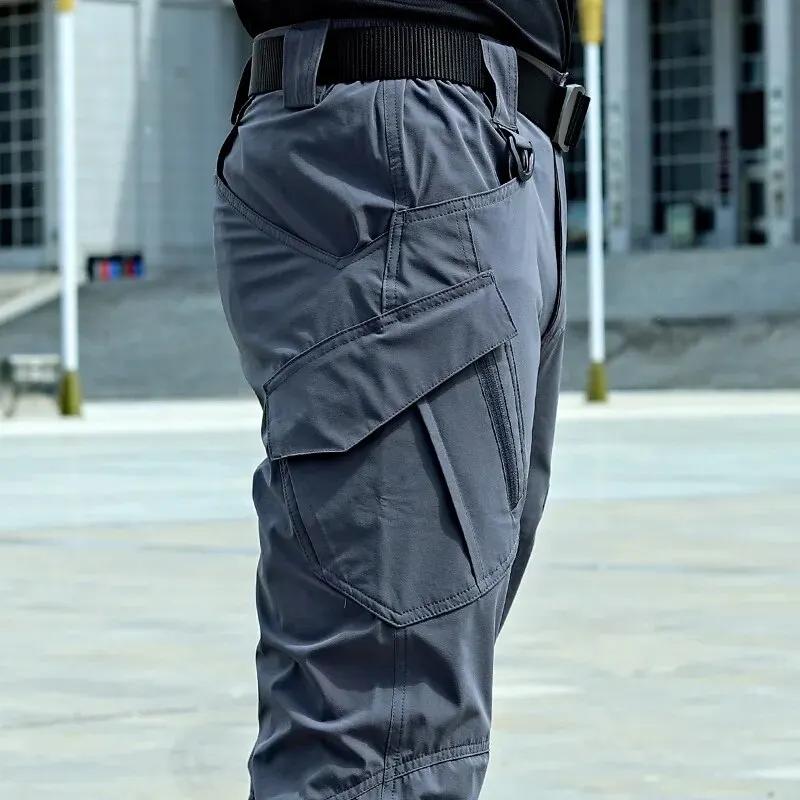 Pantalon tactique militaire Cargo pour hommes, imperméable, décontracté, résistant à l'usure, multi-