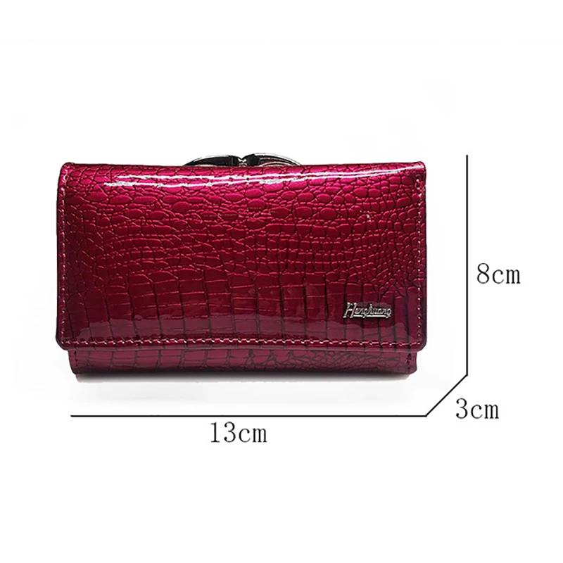 Portefeuilles en cuir véritable pour femmes, portefeuille de luxe de styliste pour dames, sac à main