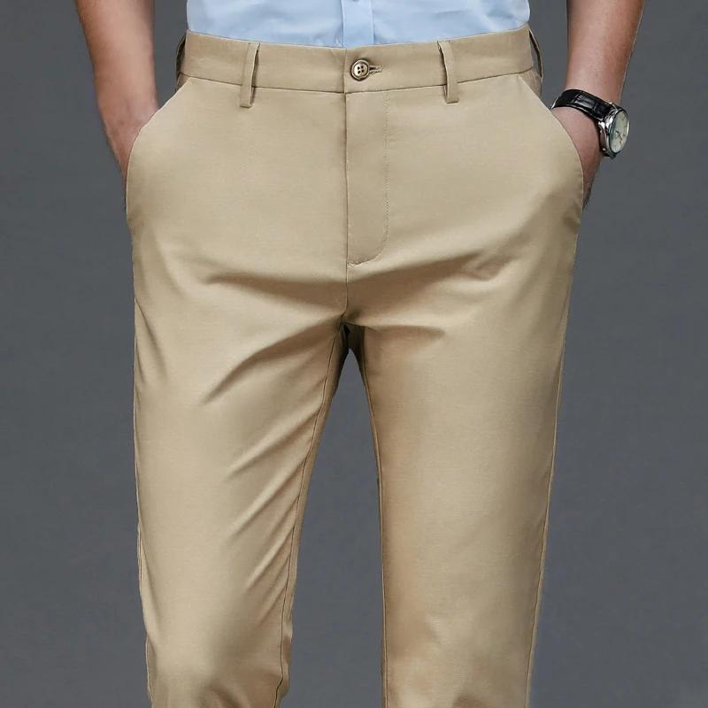 Pantalon décontracté intelligent pour hommes, extensible, sport, séchage rapide, pleine longueur, dr