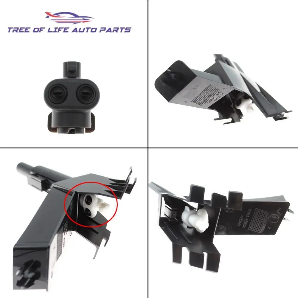 Couvercle de Jet de buse de pulvérisation de lave-phare de pare-chocs avant avec connecteur pour Nis
