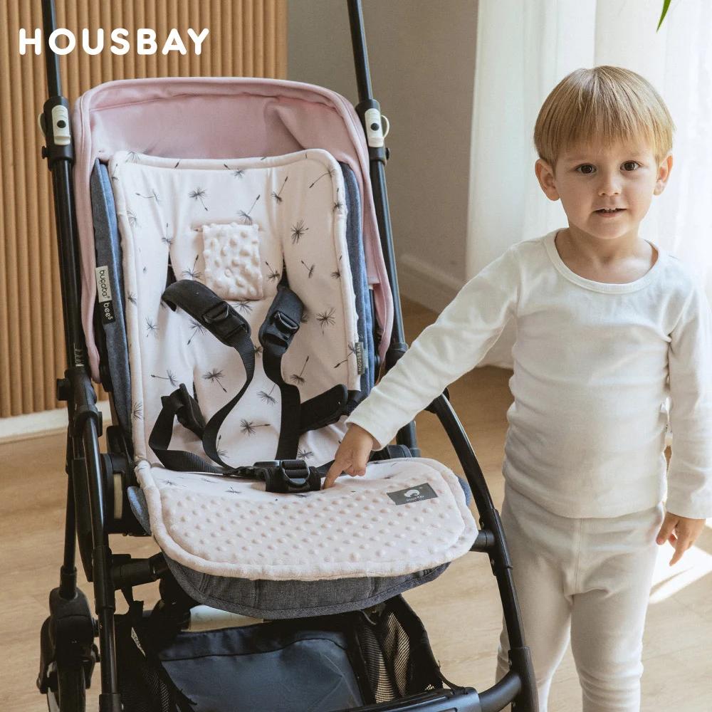 Coussin de poussette universel respirant pour enfants, siège de chariot de voiture, matelas, couche-