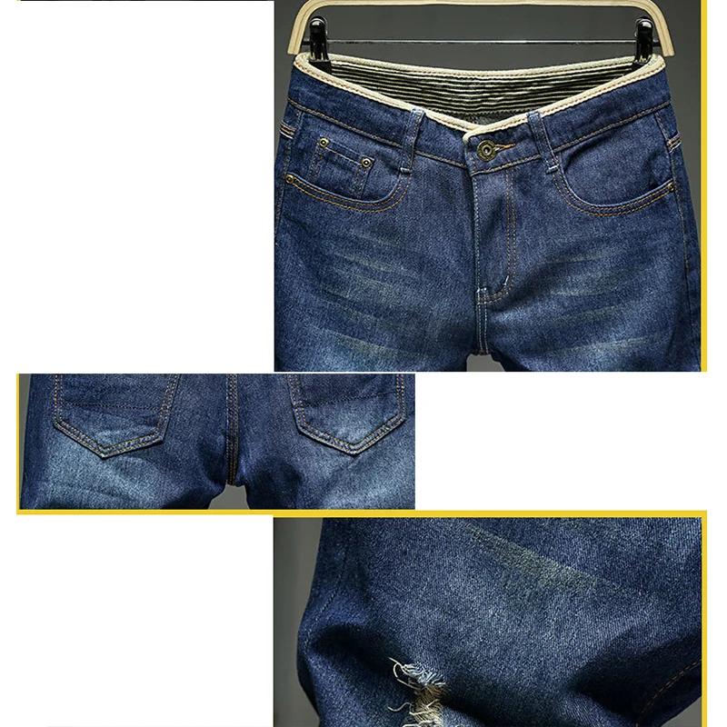 Hommes Denim Shorts été nouveau Style Section mince Force élastique coupe ajustée jean court mâle ma