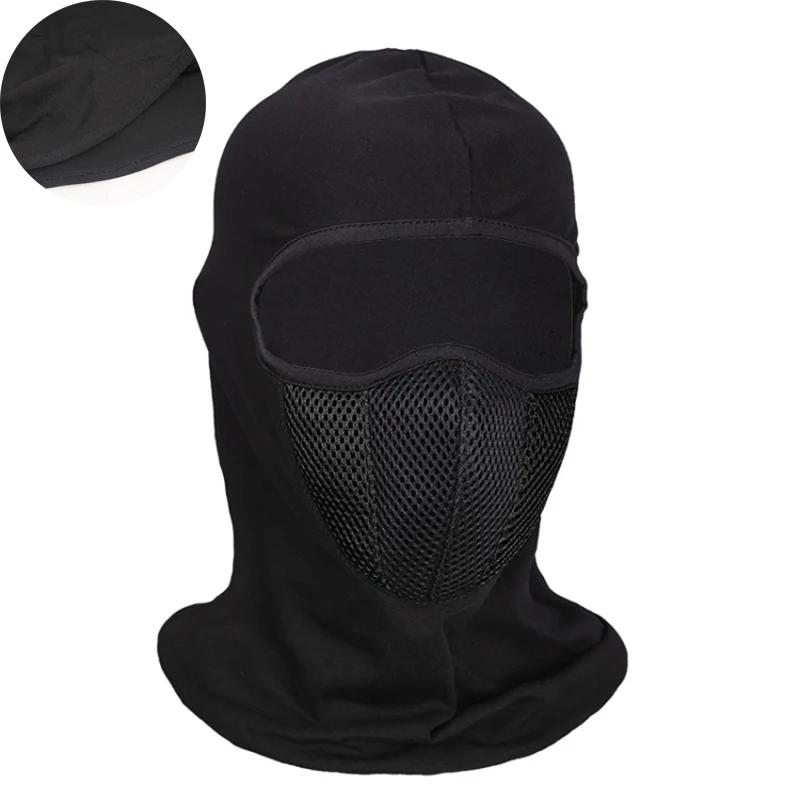 Cagoule respirante pour Moto, masques complets, casquette Skullies, chapeau de Motocross, casque de 