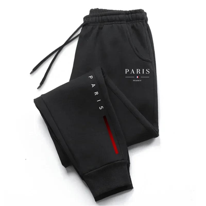 2025 nouveauté Paris imprimé pantalons de survêtement pour hommes de haute qualité mâle maison en pl