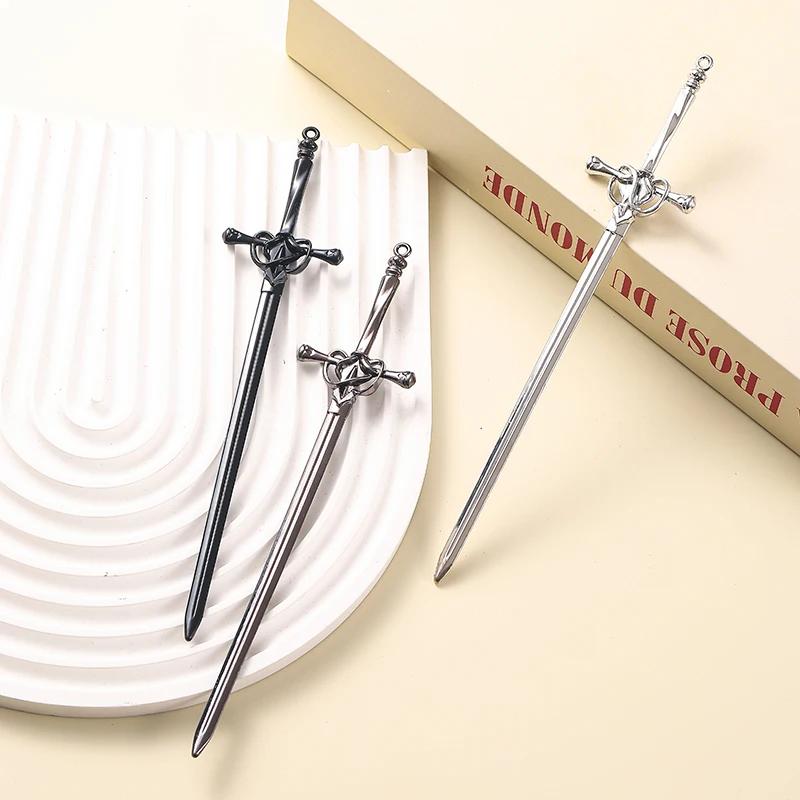 Épingles à cheveux épée créative pour femmes, épingles à cheveux, couvre-chef, Style chinois, fourch