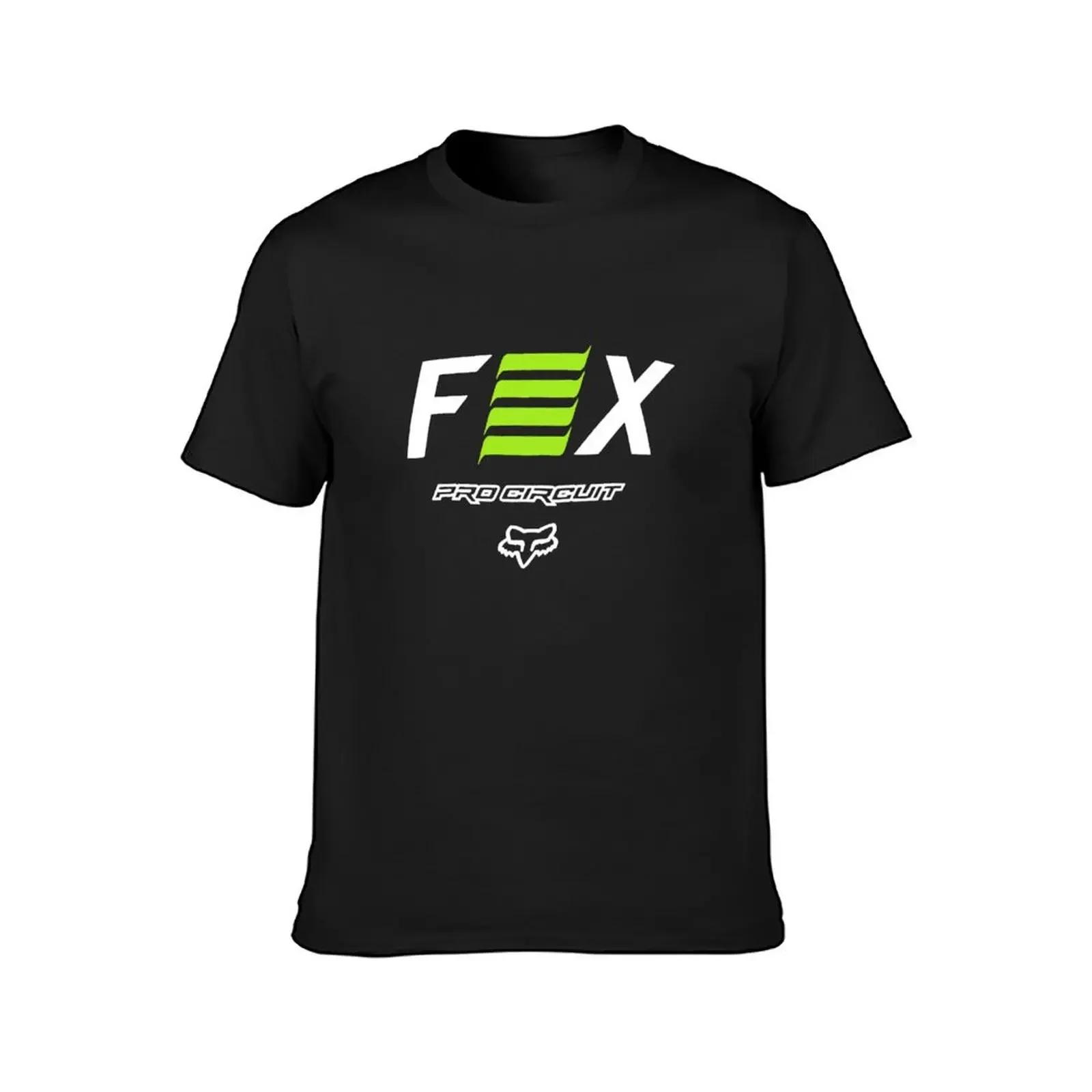 Fox-T-Shirt à Manches Courtes pour Homme, Vêtement Pro Circuit, à vaccage Rapide, PO gy, Sublime Ani