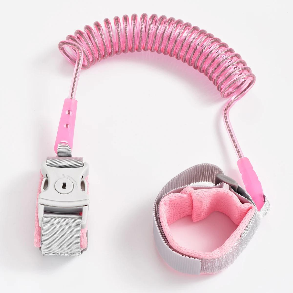 Avec serrure à clé 2m anti go bracelet fumable bracelet pour enfants corde de sécurité bracelet pour