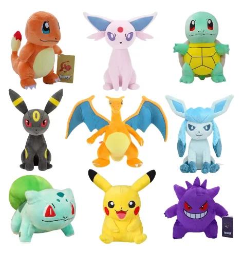 20CM Pokemon peluche Pikachu poupées Kawaii Anime Pokémon Pichu court jouets en peluche dessin animé