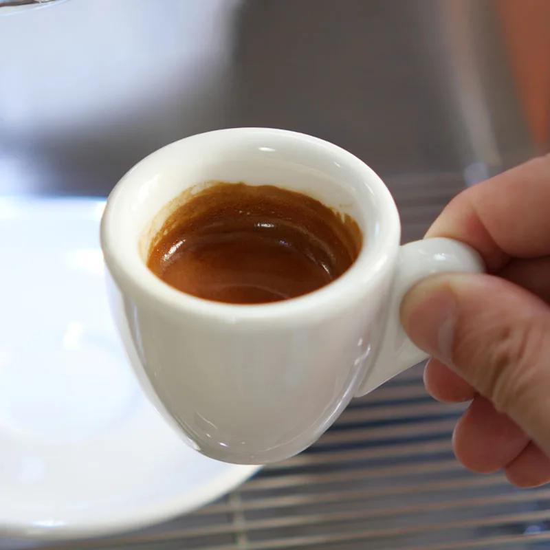 Ensemble de tasses à expresso en porcelaine 50ml, tasses à café Cappuccino, tasses à Shots express a