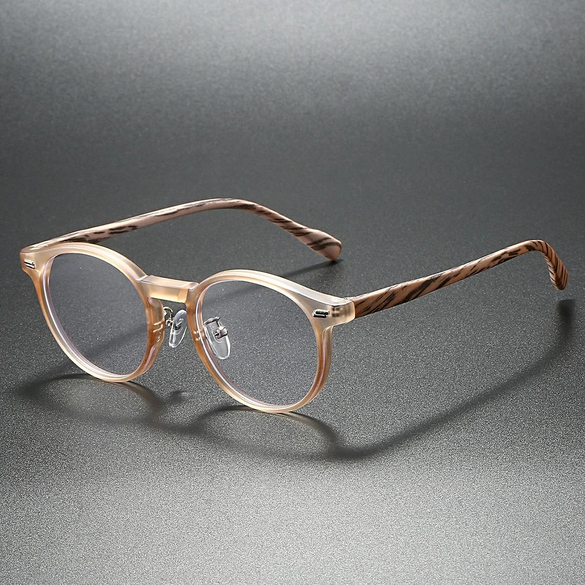 KAMMPT Vintage lunettes rondes mode rétro bleu lumière bloquant lunettes à la mode Design élégant co