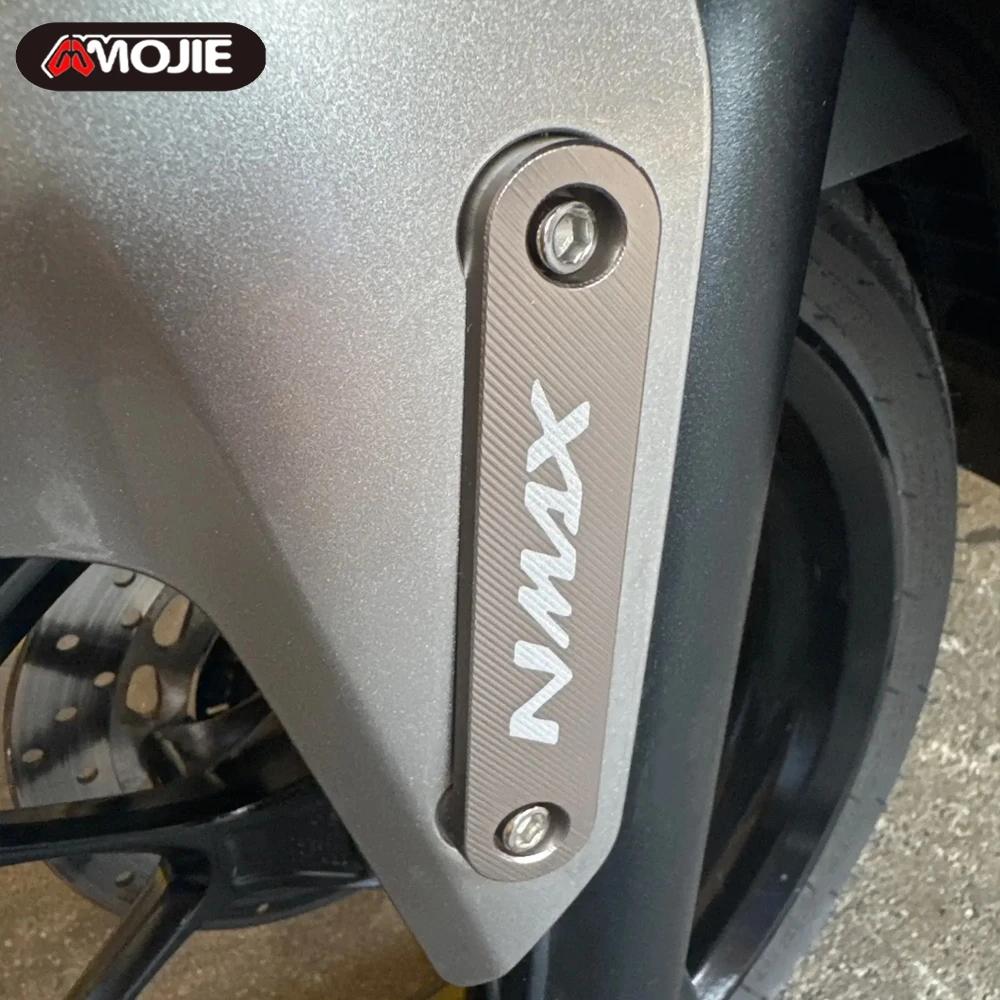 Couvercle décoratif de plaque de cuivre d'essieu avant de moto NMAX 155, pour Yamaha N-MAX 155 2017-