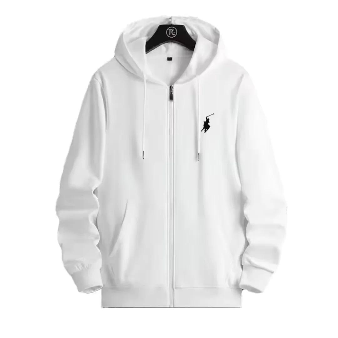 Sweat-shirt à fermeture éclair sport imprimé tendance, mode décontractée pour hommes et femmes, spor