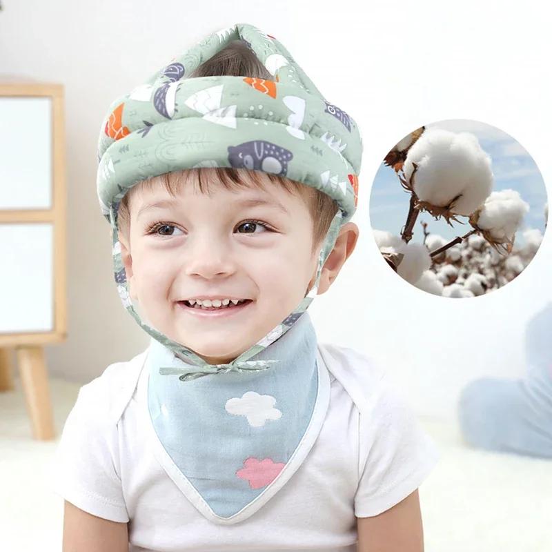 Chapeau de Protection Anti-collision, casque de sécurité pour bébé, doux et confortable, sécurité et