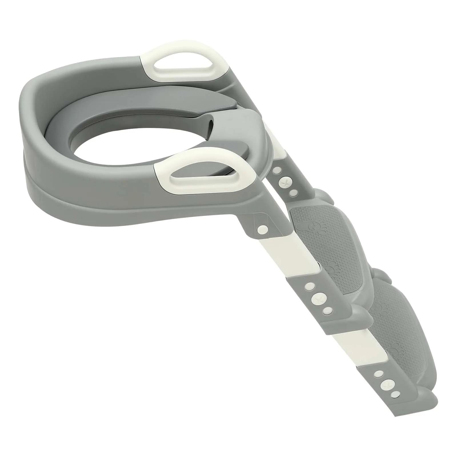 NOUVEAU Siège de toilette avec échelle, 2 marches, Siège de toilette, Siège de toilette avec échelle