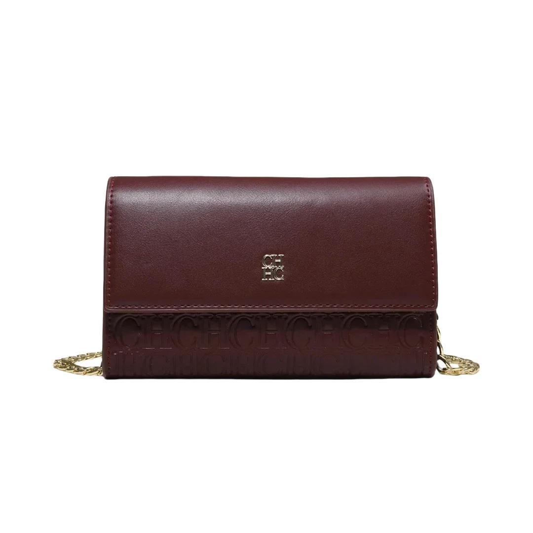 Sac à bandoulière polyvalent pour femme CH Festival Essential avec imprimé lettres, collection mode 