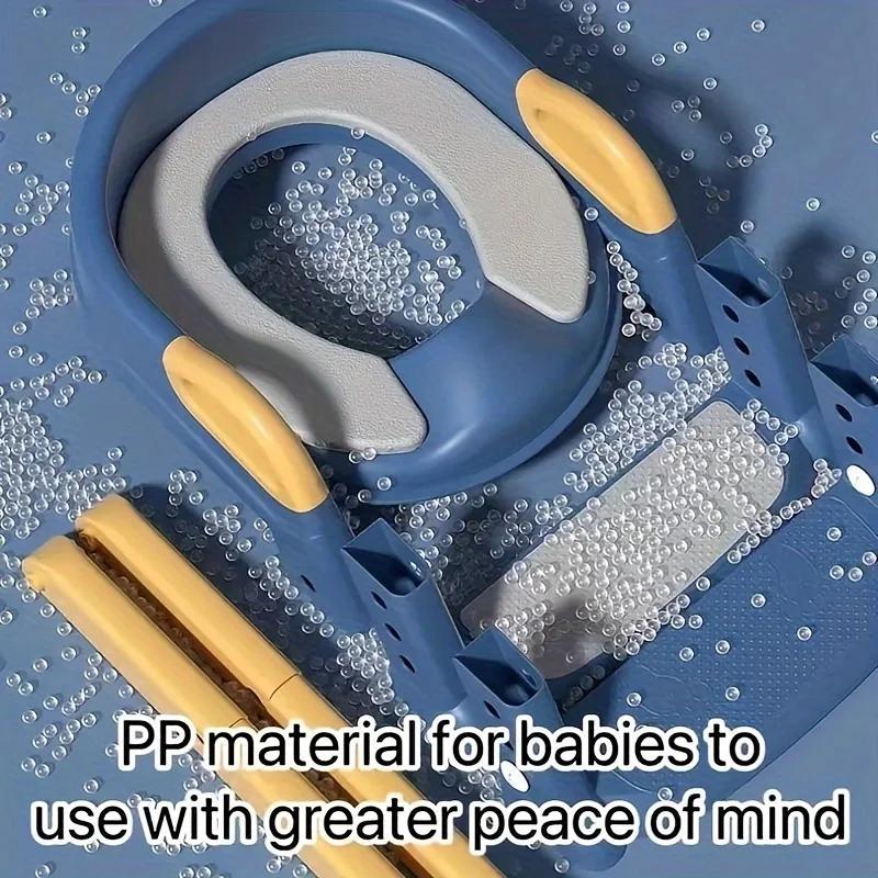 Marchepied Pliable pour Enfants, Toilette pour Enfants, Pot Pliant, Siège d'Entraînement avec Marche