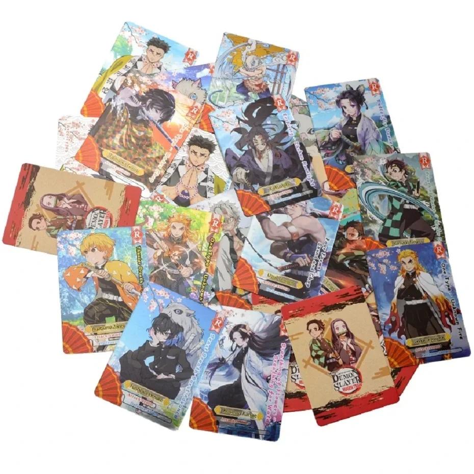 Cartes Flash Demon Slayer, carte Mugen Train SSP, carte Ultra Rare, carte de Collection de personnag