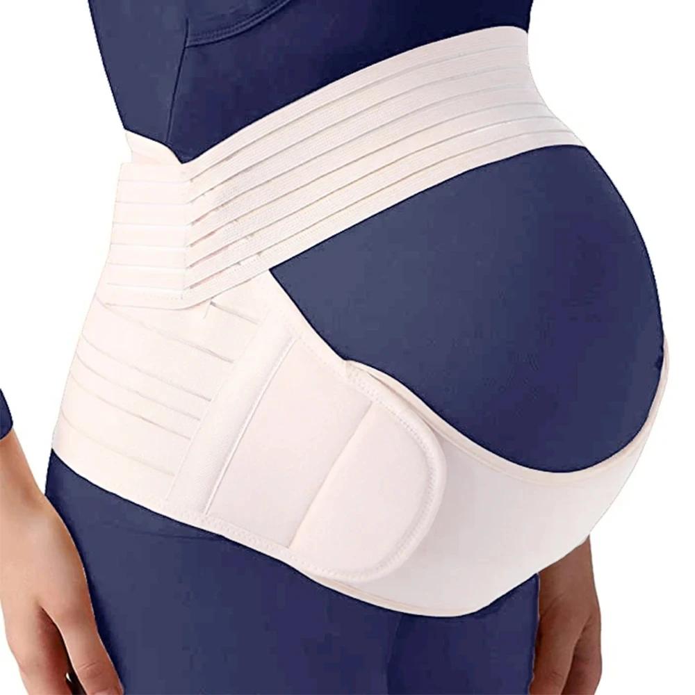 Femmes enceintes soutien ventre bande dos vêtements ceinture réglable taille soins maternité Abdomen