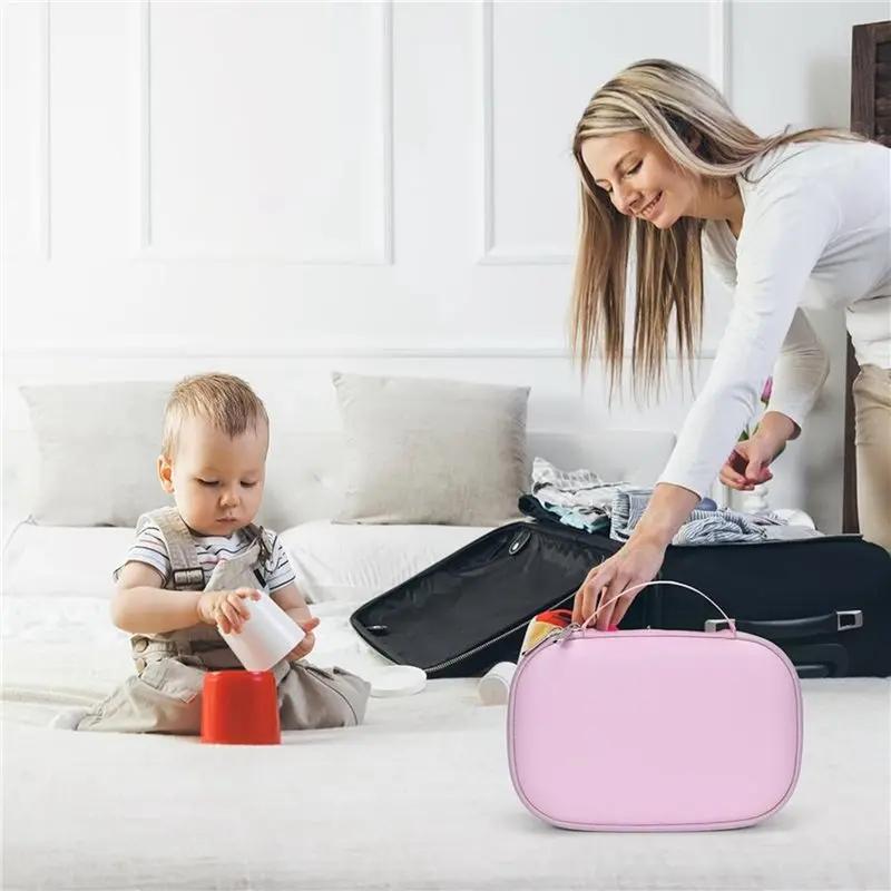 Étui de rangement pour tire-lait portable compatible avec Momcozy/Willow Eufy/Security Medela