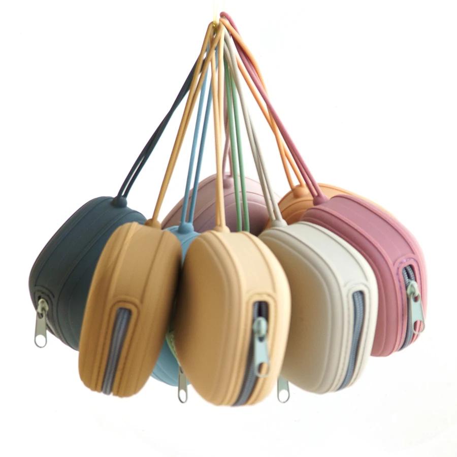 Porte-sucette pour bébé, boîte à sucette à fermeture éclair, conteneur de sucette Portable pour bébé