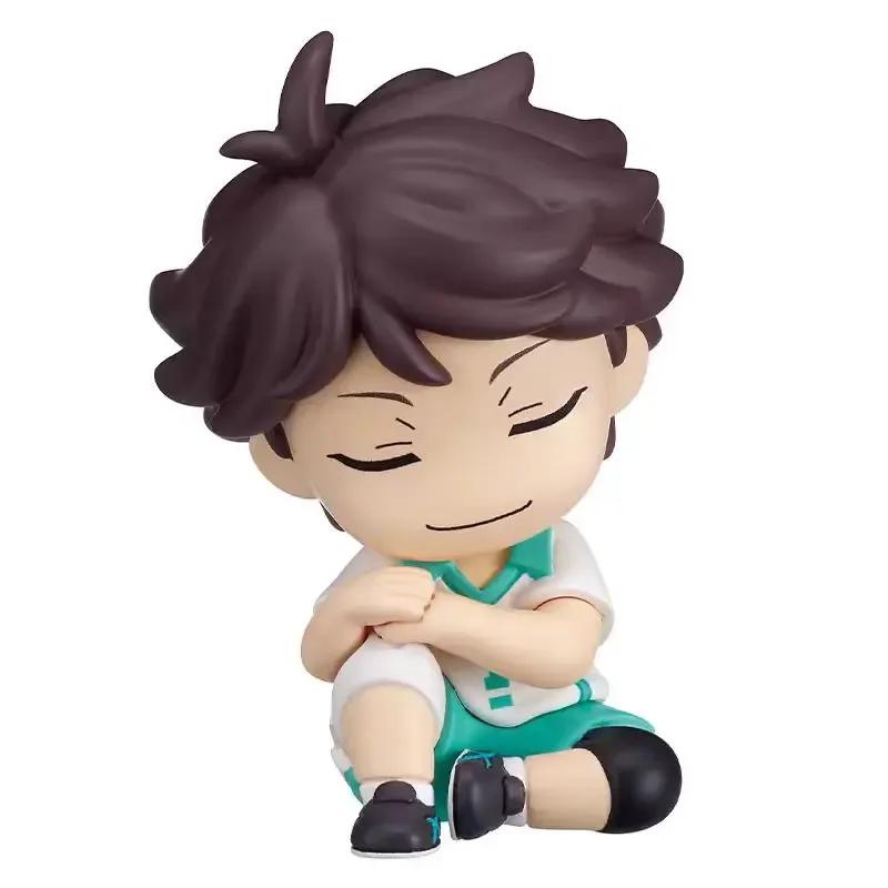 Figurine d'action authentique 2 Haikyuu Style de sommeil iwaizumi hajime Akaashi Keiji Oikawa Tooru 