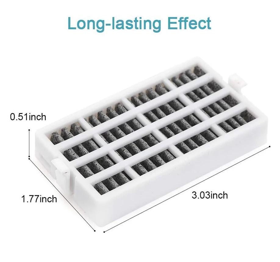 Lot de 8 filtres à air de rechange pour réfrigérateur Whirlpool, W10311524, 2319308, W10335trag, W10