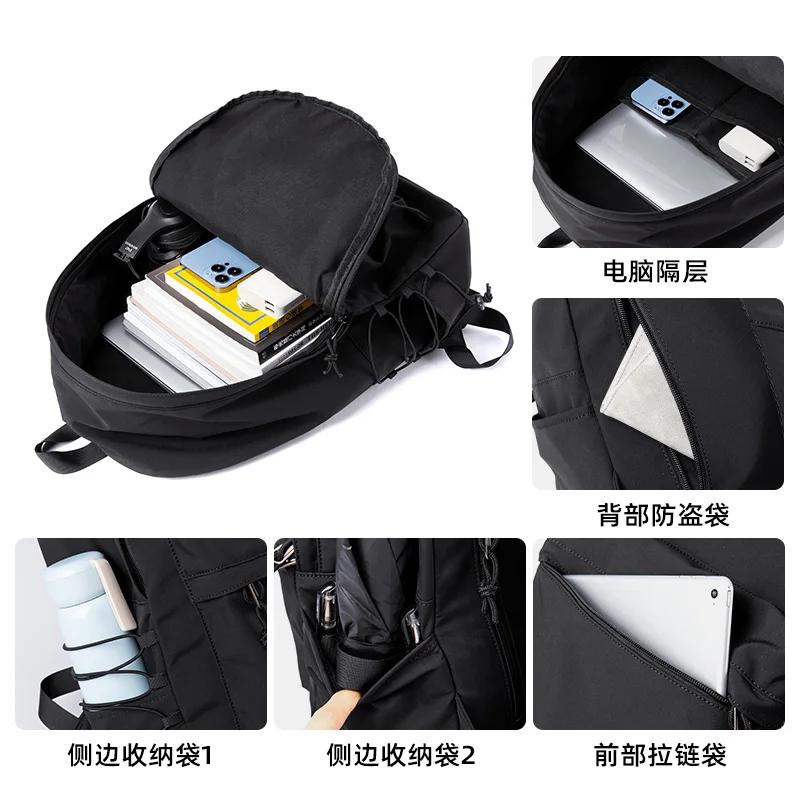 Sac à dos Oxford pour hommes, léger, Simple, pour ordinateur portable de 14 pouces, unisexe, décontr