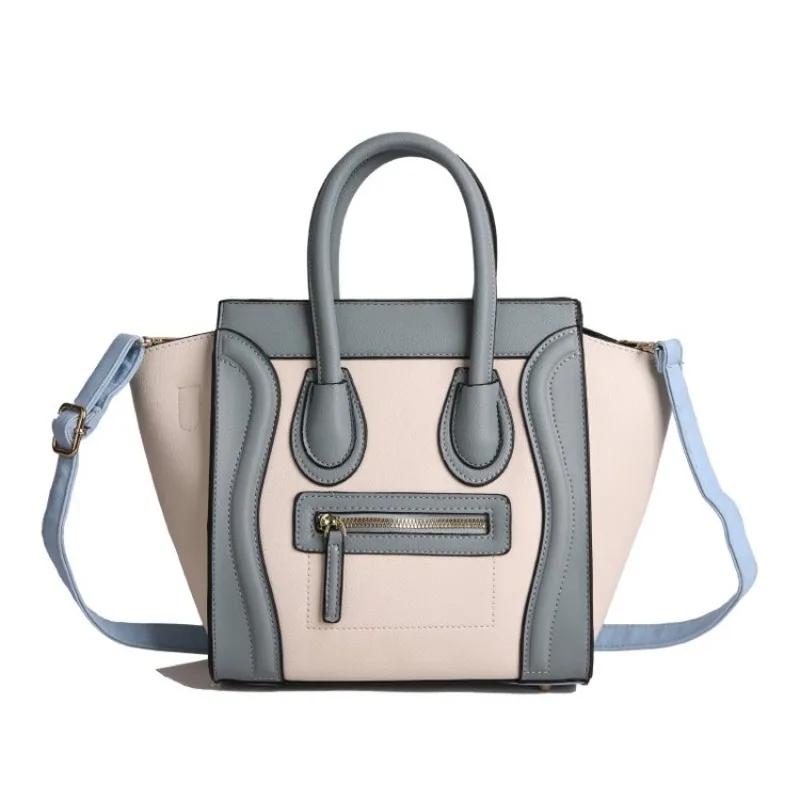 Sac fourre-tout rétro pour femme, motif litchi, grande capacité, polyvalent 3-en-1 (épaule/bandouliè