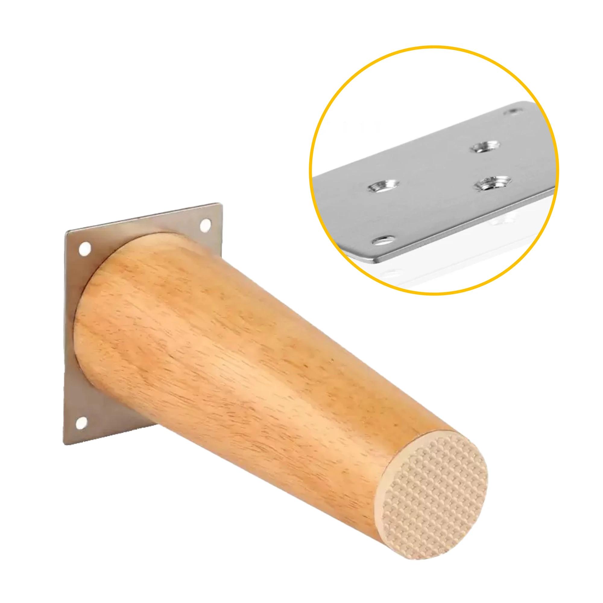 Plaque de fixation carrée en métal pour pieds de meubles, 80x80x1.2mm, 5 trous, diamètre 5/6mm, supp