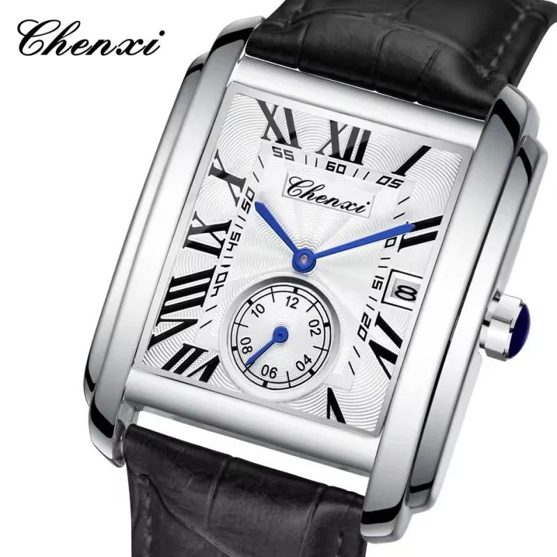 CHENXI 8216 vente chaude Top marque affaires montre pour hommes Quartz militaire calendrier étanche 