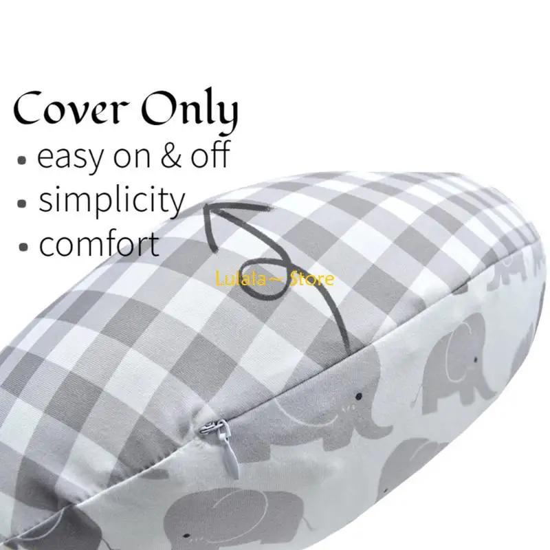 Y4QA – housse coussin d'allaitement, taie d'oreiller pour nouveau-nés