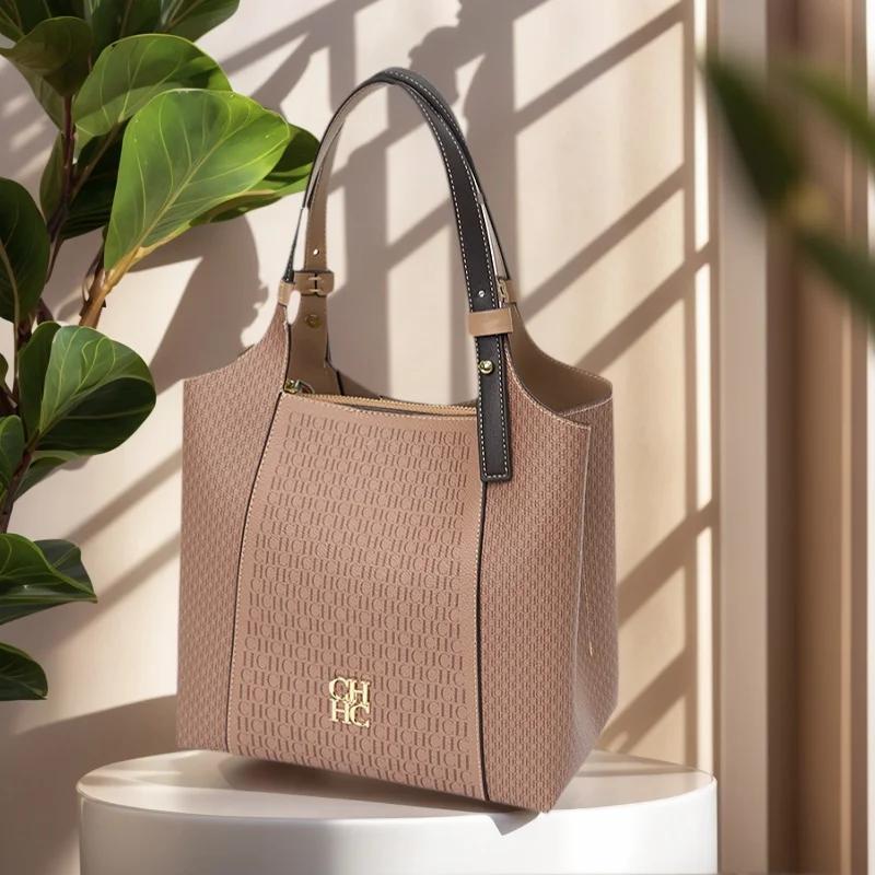 CH mode imprimé Style grande capacité sac fourre-tout nouveau produit haute luxe femmes choix idéal 