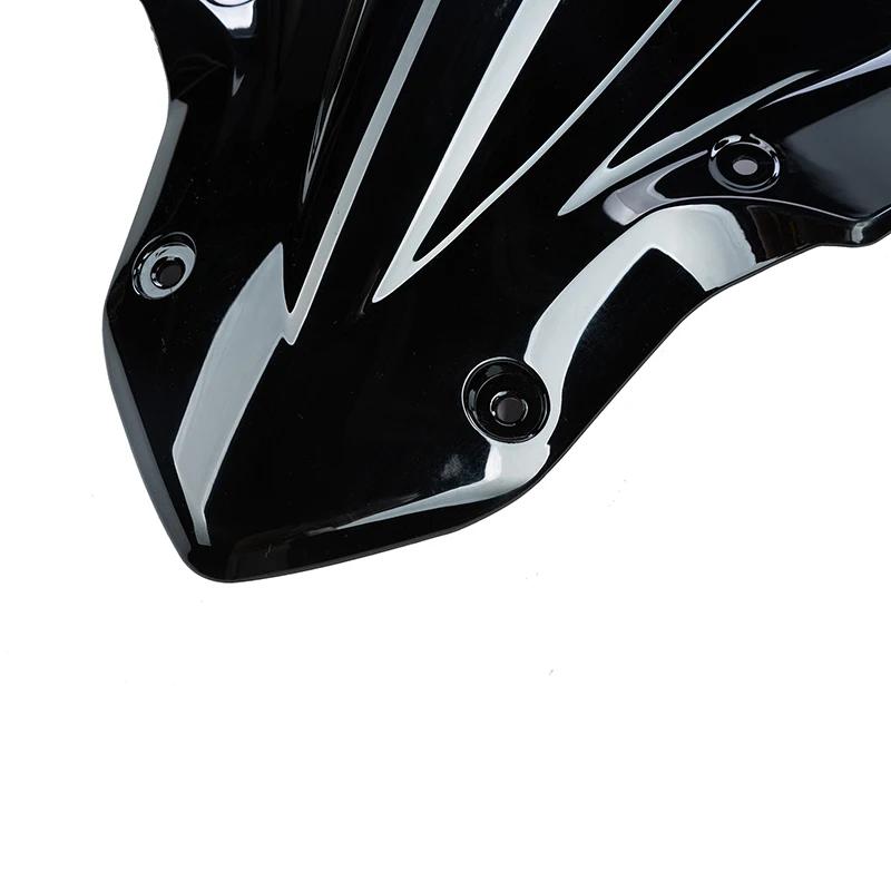 Pare-Brise de Moto Noir, Déflecteur de Vent pour Kawasaki Z900 2017 2018 2019 ABS, Accessoires